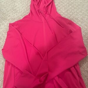 Vibrant Pink Hoodie
